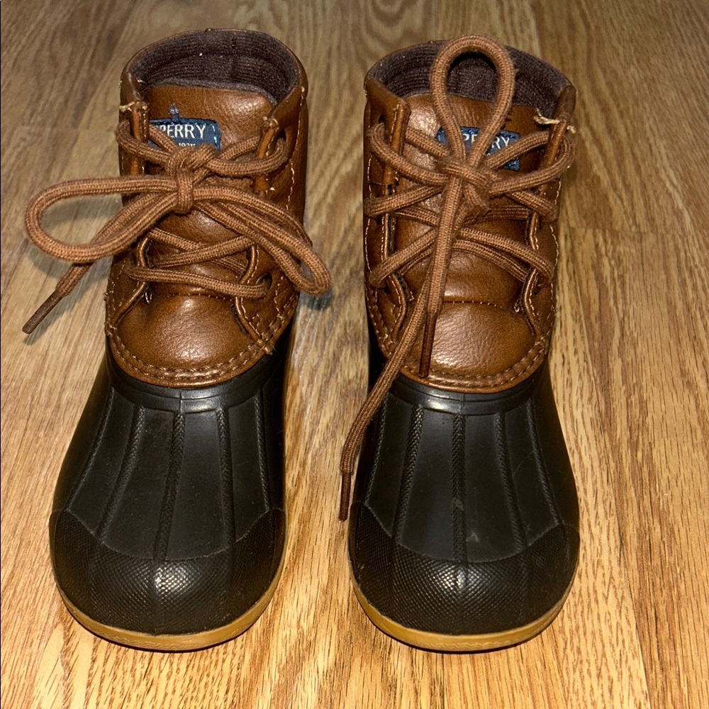 Sperry Kids Two-Tone Duck Boots